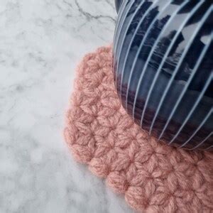 Farmhouse Crochet Trivet Pattern Chunky Crochet Hot Pad Kitchen Crochet Jasmine Stitch