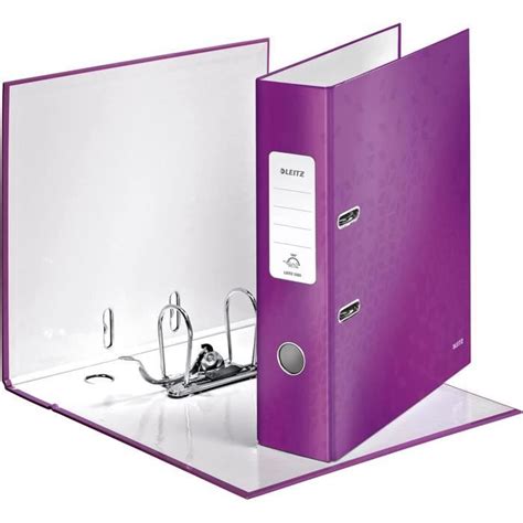 Leitz Classeur Levier Violet M Tallis Cdiscount Beaux