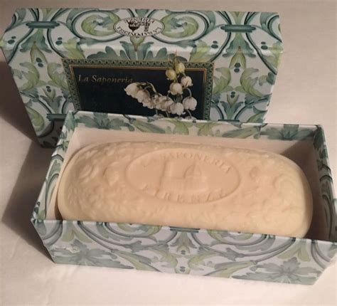 La Saponeria Firenze Lily Of The Valley Boxed Scented Soap Made In ...