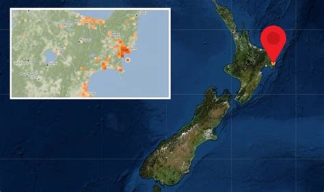 New Zealand earthquake MAP: Where did mag-5.3 quake strike? Where is ...