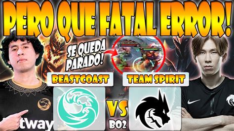 Beastcoast Vs Team Spirit Bo Game K Hector Vs Yatoro Pgl Arlington