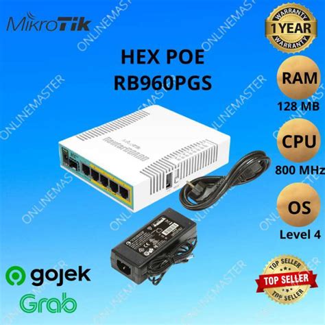 Promo Mikrotik RB960PGS Diskon 23% di Seller Tikno Store - Kalibata ...