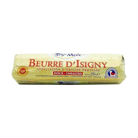 Beurre Disigny Unsalted Butter 250 Gram At Whole Foods Market