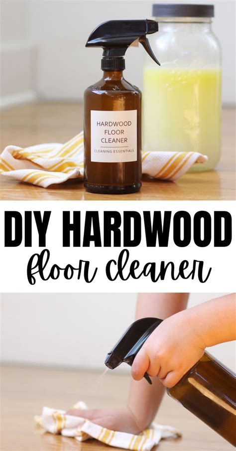 The Best Natural Homemade Hardwood Floor Cleaner Recipe Diy