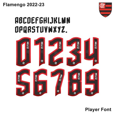 Fonte Flamengo 2022 2023 TTF CDR PDF 59 OFF