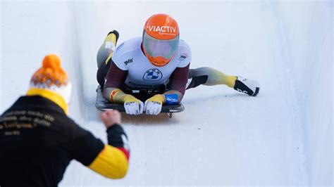 Skeleton WM Kreher Und Grotheer Gewinnen Team Gold Sportschau De