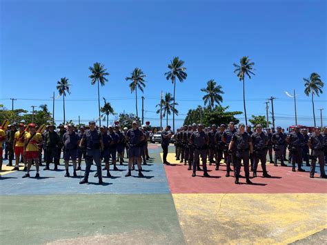 Opera O Ver O Come A No Litoral De Sp Refor O De Mil Policiais