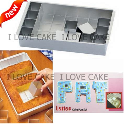 Letter number cake pan set cake decorating tools kitchen bakeware ...