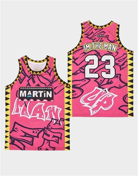 Martin Payne Im The Man #23 Pink Basketball Jersey – 99Jersey®: Your ...