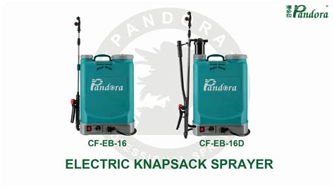 Pandora L L Knapsack Battery Hand In Electrostatic Boom Sprayer