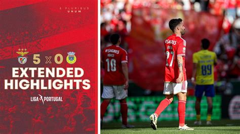 Extended Highlights SL Benfica 5 0 FC Arouca YouTube