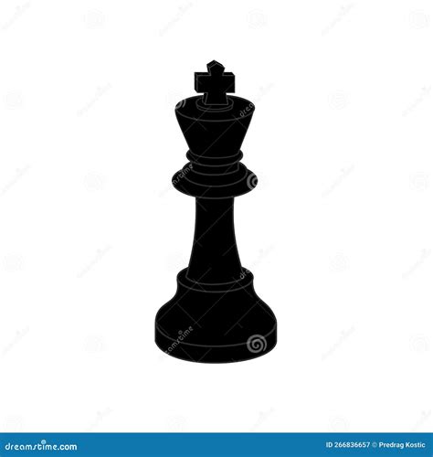 King in the chess icon stock illustration. Illustration of board ...