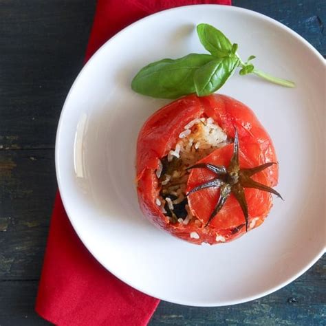 Tomatoes Stuffed With Rice