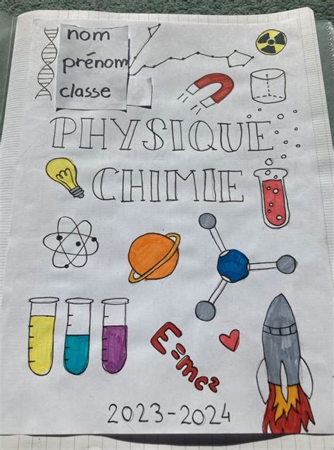 Top Pages De Garde Physique Chimie Imprimer