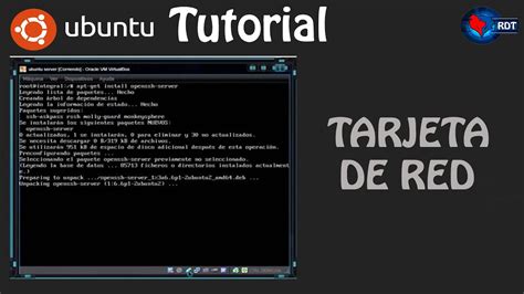 Configurar Tarjeta De Red En Servidor Ubuntu Tutorial YouTube