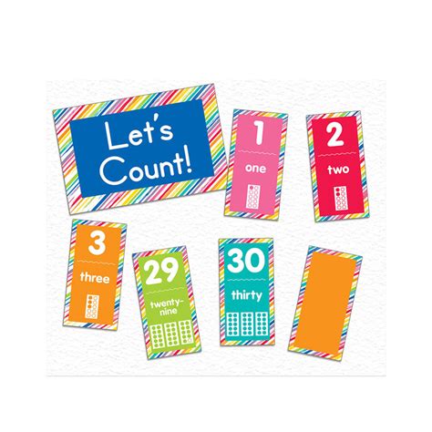 Bbs Just Teach Number Cards Educational Outfitters