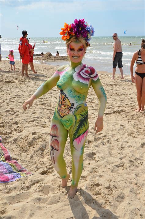 Bodypaint Nature by Melicious Paints. Met Anya De Schauvre. | Body art