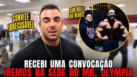 RECEBI UMA CONVOCAÇÃO DO MR OLYMPIA RAFAEL BRANDÃO YouTube