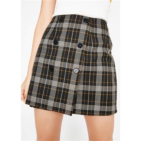 Plaid Mini Skirt 30 Liked On Polyvore Featuring Skirts Mini Skirts