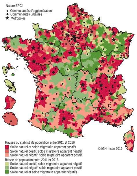 D Mographie Des Epci La Croissance Se Concentre Dans Et Au Plus Pr S