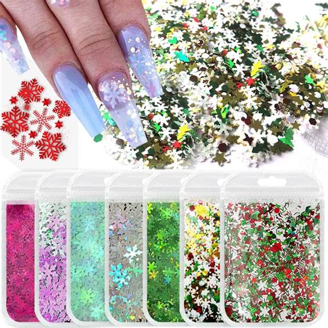 Snowflake Sequins Mix Snowflake Sequins