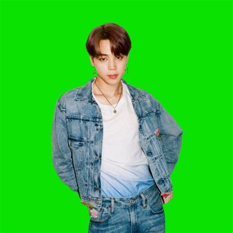 Jimin Green Screen Background