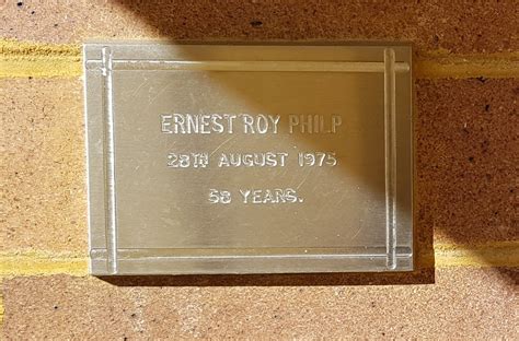 Ernest Philp Find A Grave Memorial