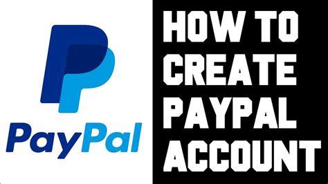 How To Create Paypal Account How To Setup Paypal Account Instructions