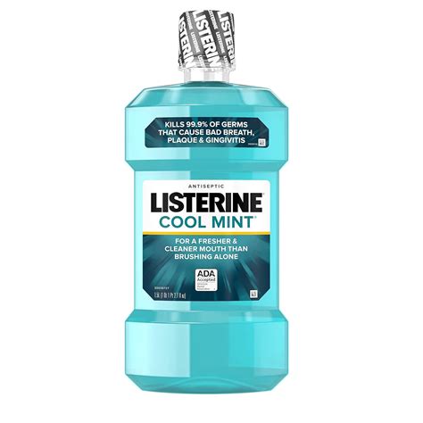 Amazon Listerine Antiseptic Mouthwash Cool Mint Liters