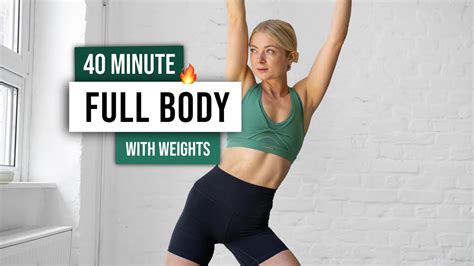 Min Killer Total Body Workout With Weights Ab Finisher No Repeat