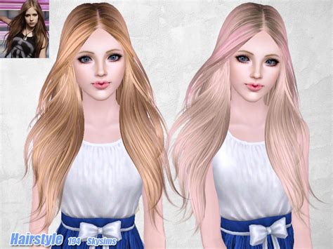 The Sims Resource Skysims Hair 194