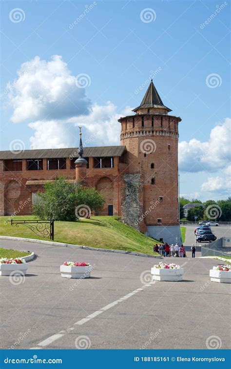 Marinkina Turm Im Kolomna Der Kreml Russland Redaktionelles Foto Bild