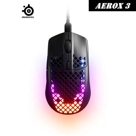 SteelSeries Aerox 3 Super Light Gaming Mouse 8500 CPI TrueMove Core