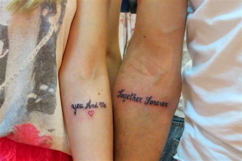 Tatuagens De Casal E Namorados Apaixonados Inspire Se