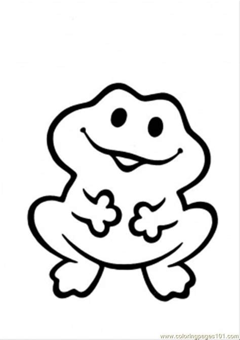 Amphibian Coloring Pages At Free Printable Colorings