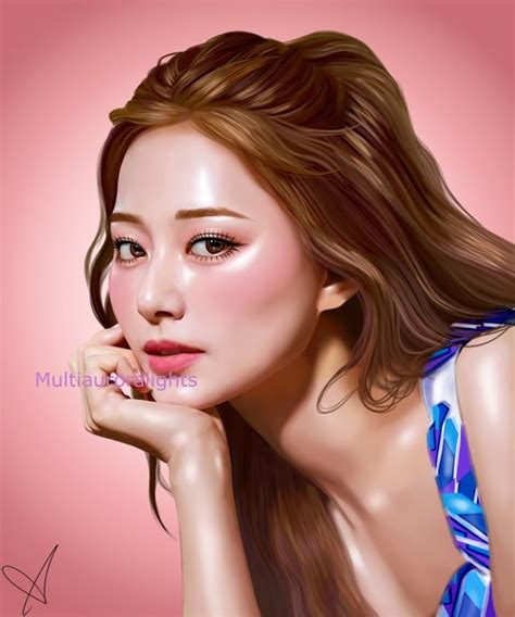 Tzuyu From Twice Original K Pop Fanart Print Etsy Canada