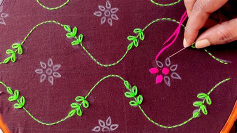 Hand Embroidery So Simple Nakshi Kantha Design Stitch Tutorial Noksi