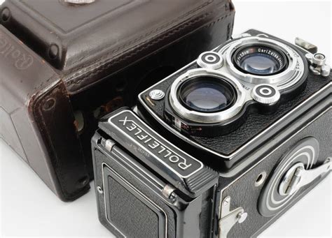 【傷や汚れあり】rolleiflex 75mm 135 ケース ローライフレックス Rollei Flex Rolleiflex ローライ