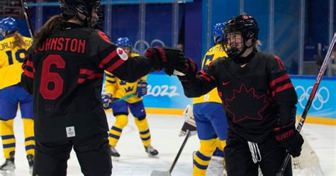 Canada crushes Sweden 11-0 to advance to women’s Olympic hockey ...