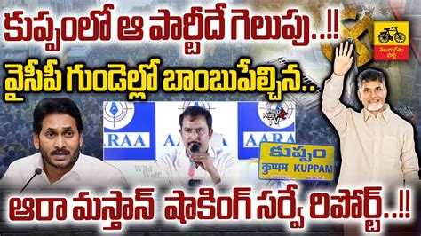 Aaraa Mastan Survey On Kuppam Chandrababu Full Majority AP Assembly