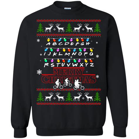 Stranger Things Merry Christmas Ugly Sweater, Sweatshirt