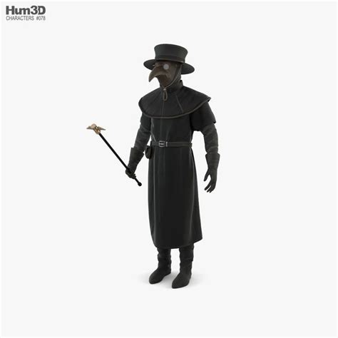 Plague Doctor 3d Model Cgtrader