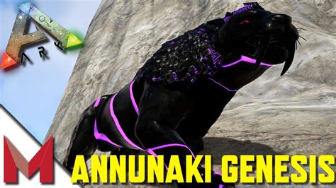 ARK ANNUNAKI GENESIS MOD BIONIC SABERTOOTH IS OP S2E12 GAMEPLAY