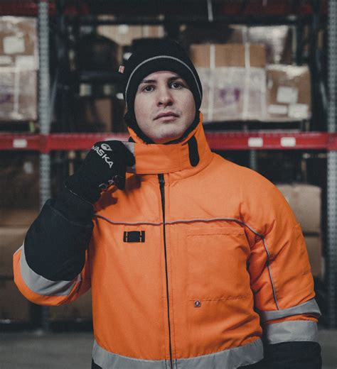 Buy Hi-Vis Polar Ultimate Freezer Jacket - Orange Online | Avaska