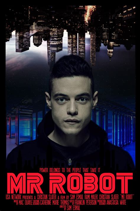 [No Spoilers]Movie Poster I've created for my Digital Imaging class : r/MrRobot