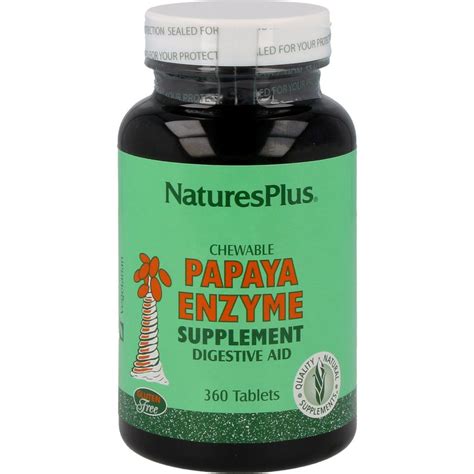 Enzimi Papaje Nature S Plus Vitalabo Online Shop