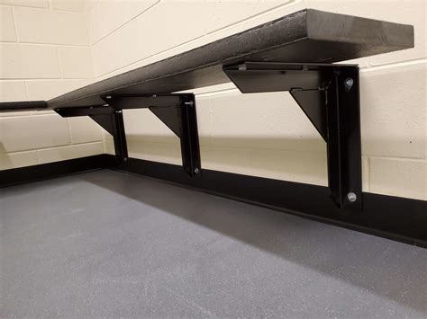 Wall-mounted Benching - All-American Arena Products