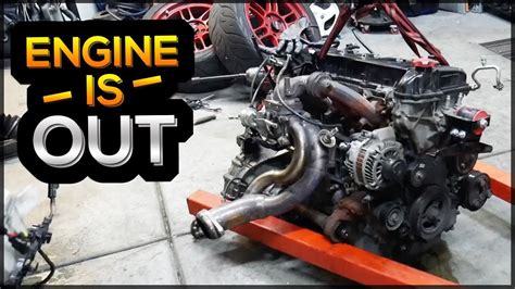 Mazdaspeed Hp Build Part Engine Removal Youtube