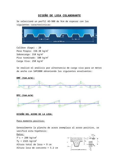 DOCX Memoria De Calculo Perfiles De Acero DOKUMEN TIPS