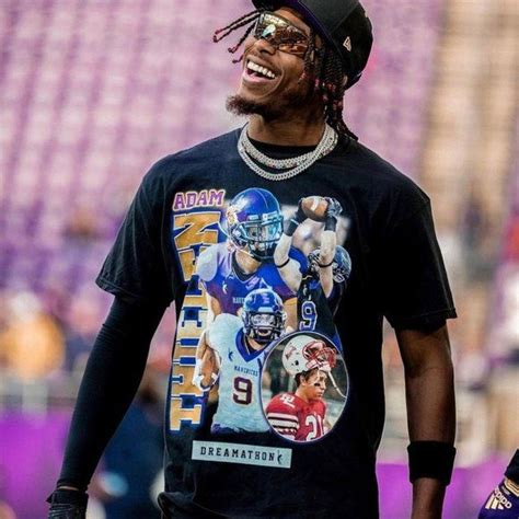 Adam Thielen Vintage Shirt Justin Jefferson Adam Thielen T Shirt